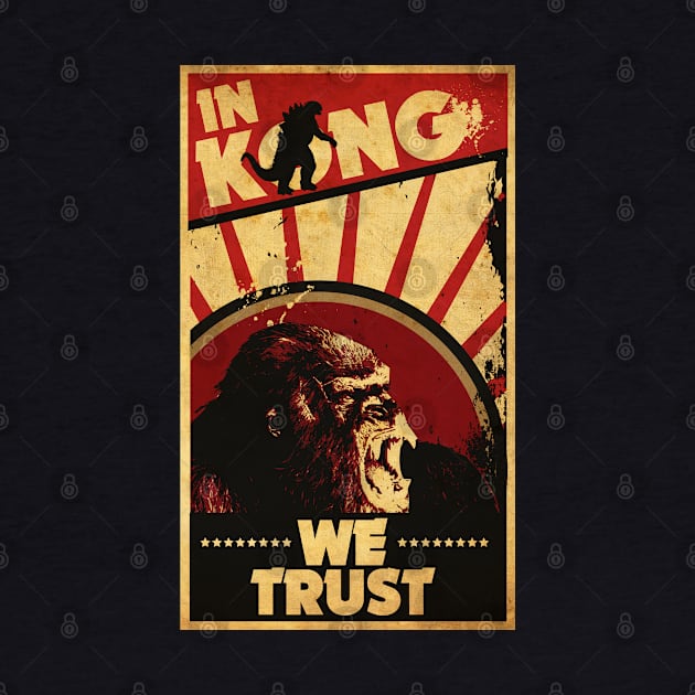 King Gorilla Poster by CTShirts